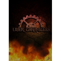 Affiche - "Liber Chronicles", signée par l'artiste A. CROCHET, édition limitée